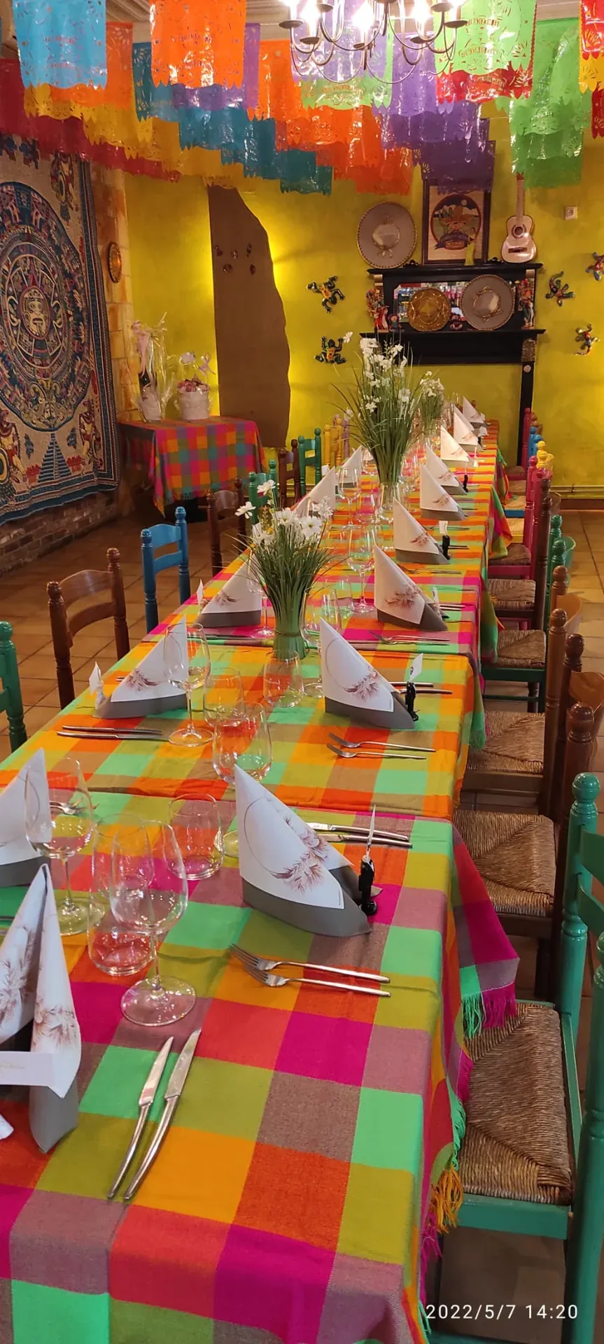 Événement dans notre restaurant
